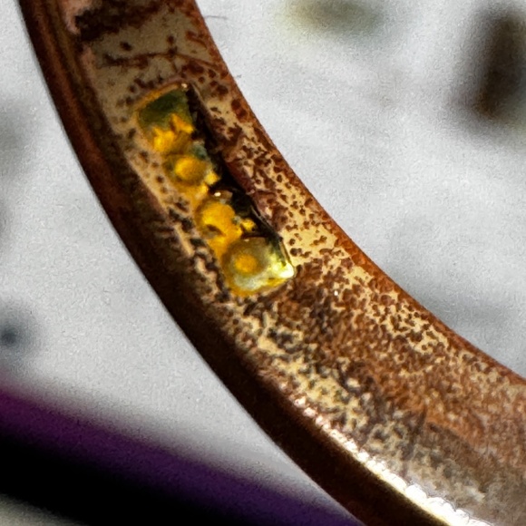 EDCO Chunky Crystal Heart Ring, Size 6, pls see video - Picture 10 of 10